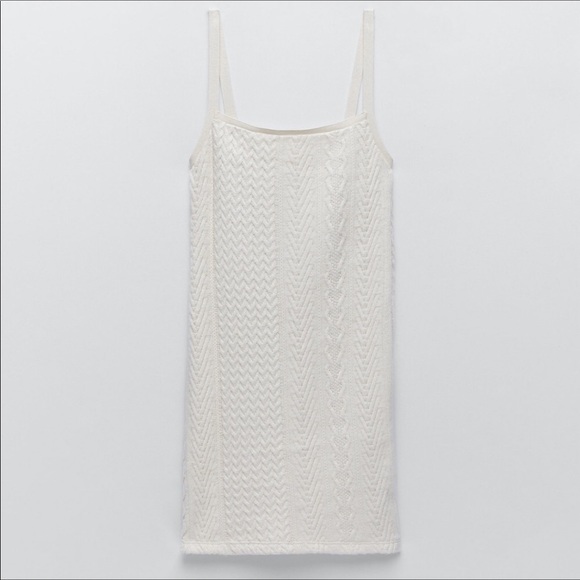 NWT Zara 3 Piece Cable-Knit Arm Warmer, Tank & D… - Picture 6 of 16